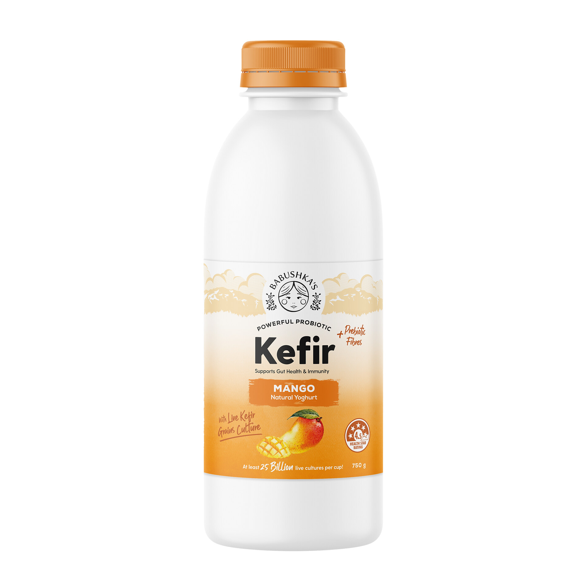 Babushka's Kefir Mango Kefir 750ml