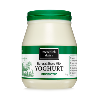 Meredith Dairy Pot-Set Natural Sheep Milk Yoghurt (Green) 1kg