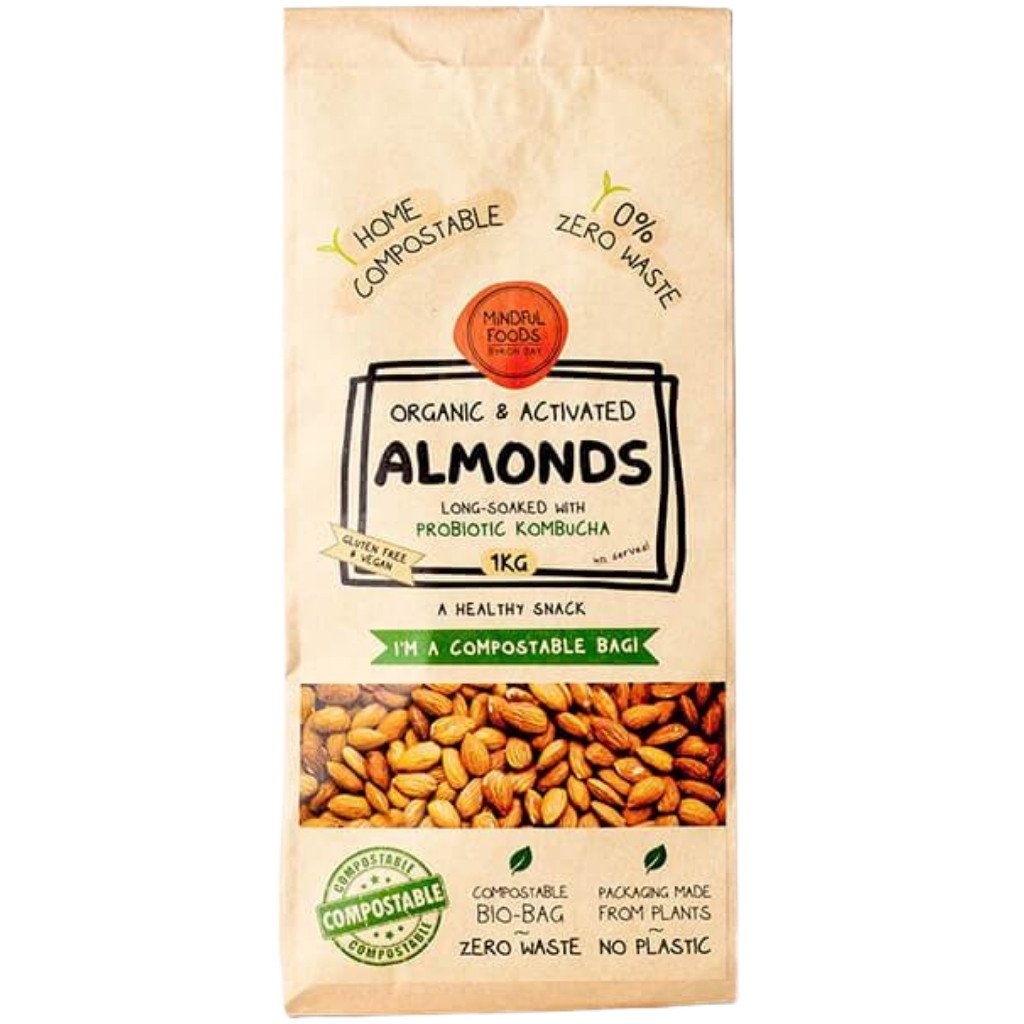 Mindful Foods Almonds - Organic & Activated 1kg