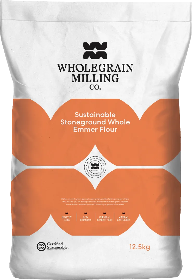 Wholegrain Milling Company Sustainable Stoneground Whole Emmer 12.5kg